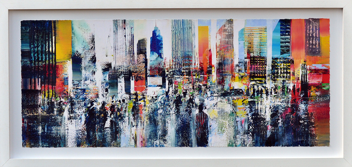 Peter Meijer + NY Manhattan Fulton Street (wit)